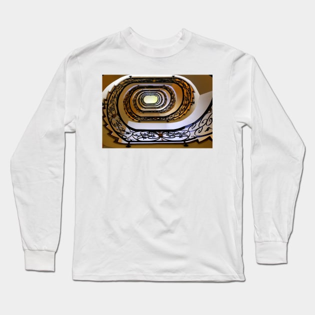 Staircase Long Sleeve T-Shirt by annalisa56